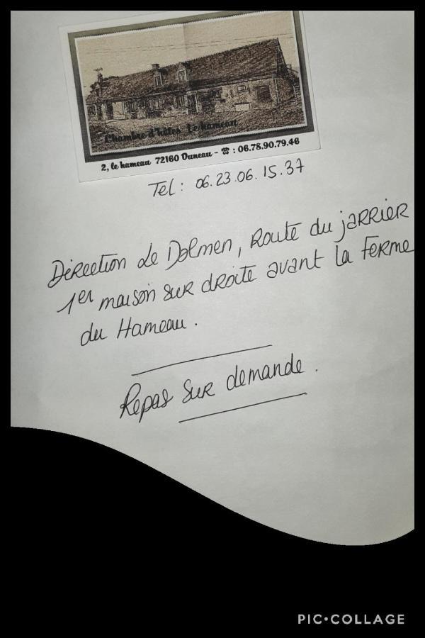 Le Hameau Acomodação com café da manhã Duneau Exterior foto